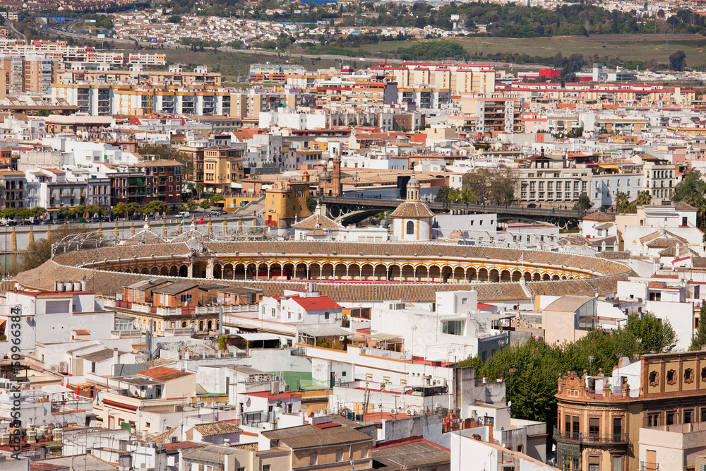 City of Seville Cityscape in Spain