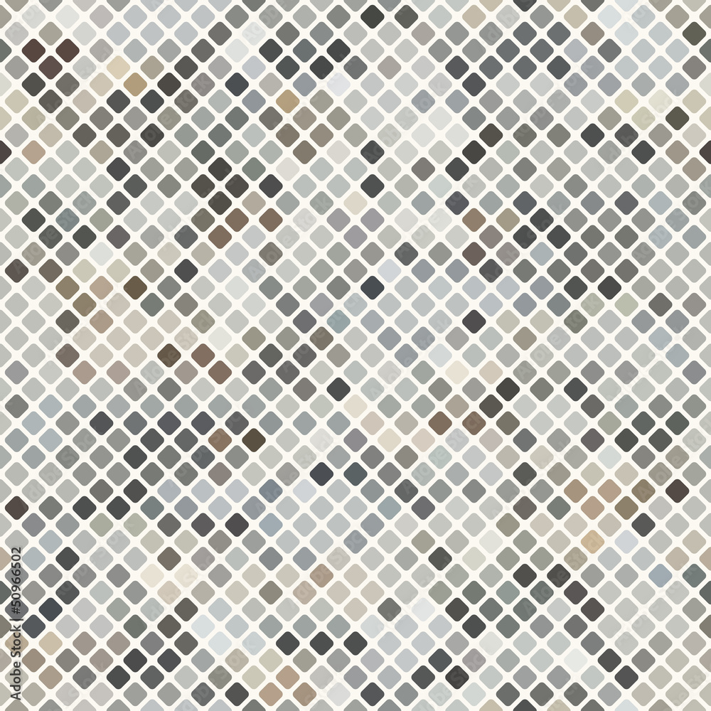 Fototapeta premium Light-brown mosaic vector background.