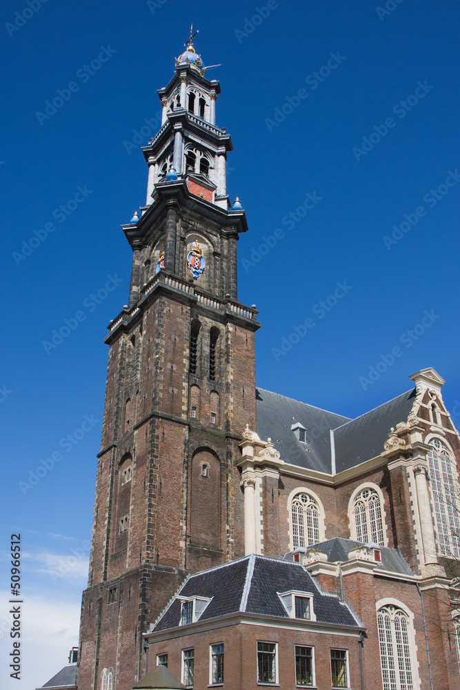 Fototapeta premium Amsterdam Westerkerk