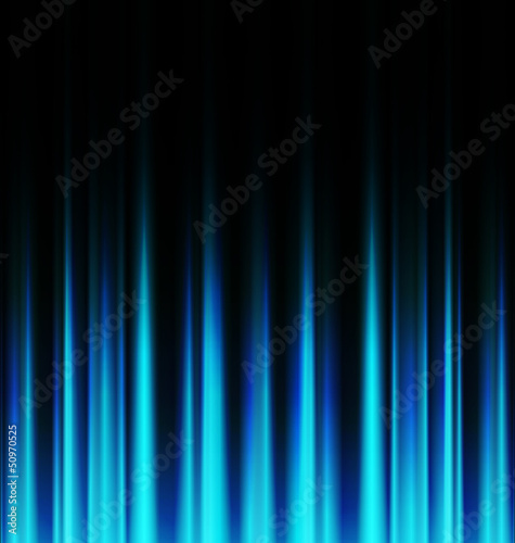 Blue lights abstract background