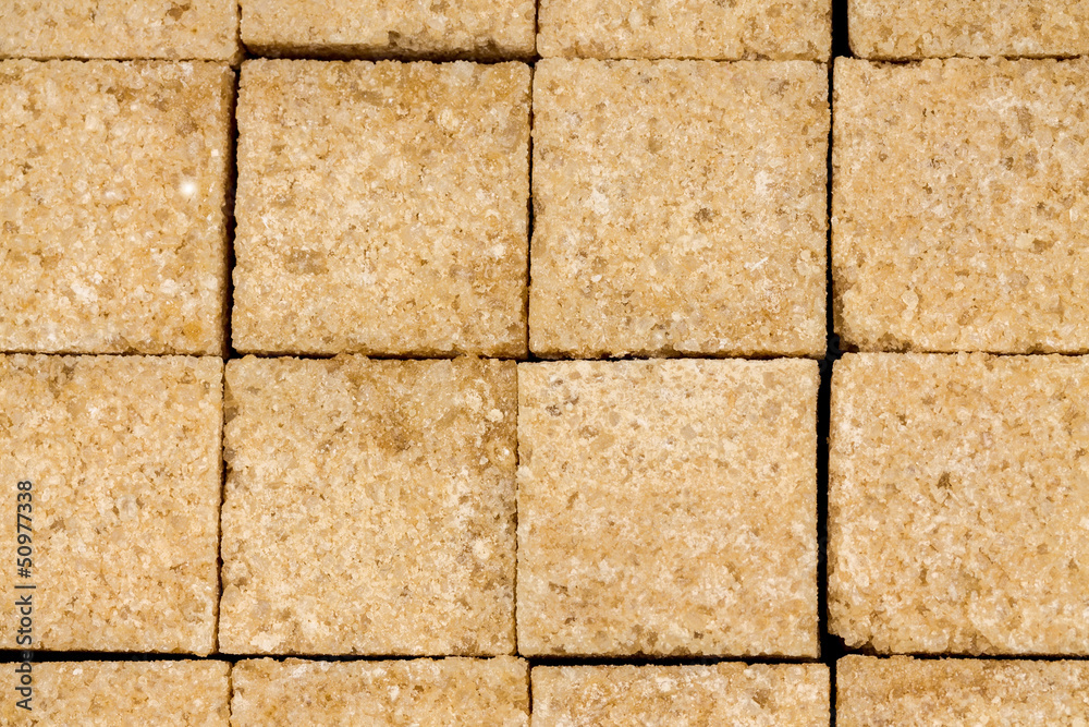 Fototapeta premium Refined cane sugar