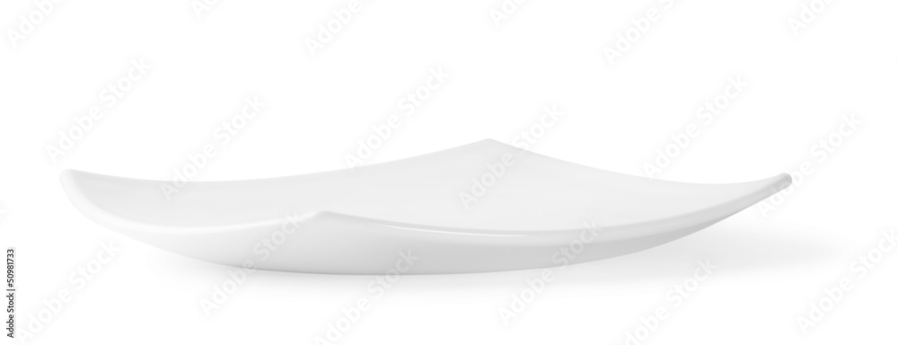 Square white plate Square white plate