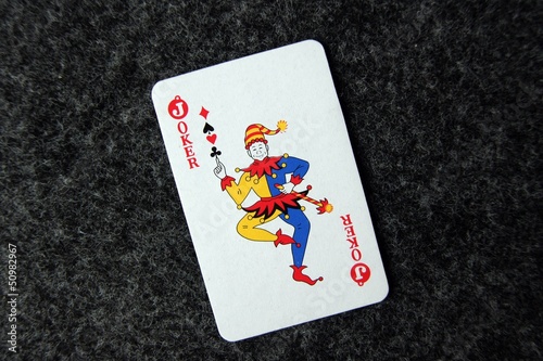 Obraz na płótnie Joker Red w salonie
