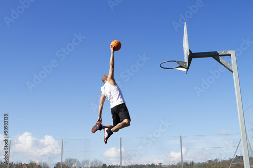 Basketball Aerial Dunk
