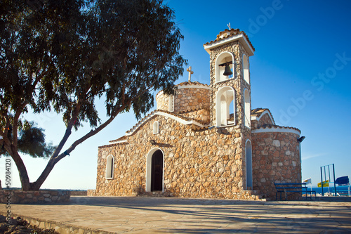 Ayios elias church on top of the hill