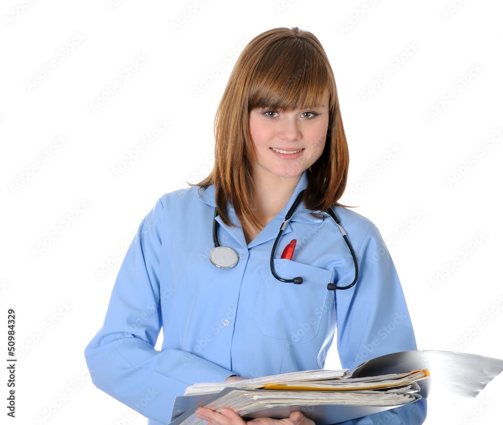 Beautiful young doctor Beautiful young doctor