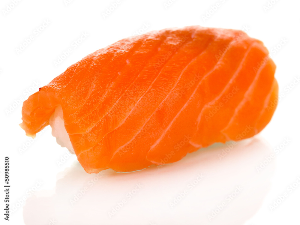 delicious sushi isolated on white delicious sushi isolated on white