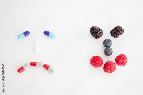 Berries and pills