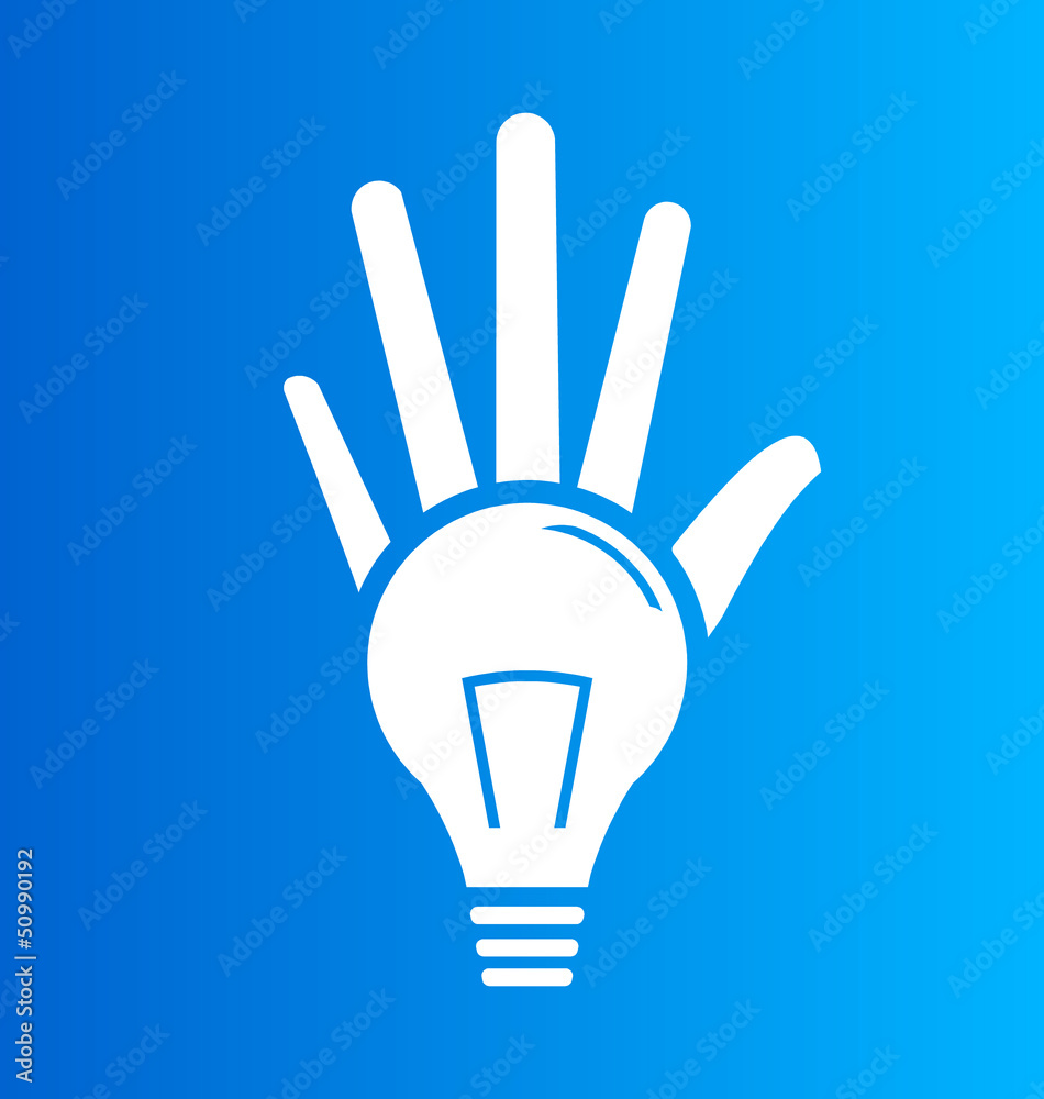 Light Bulb hands Light Bulb hands