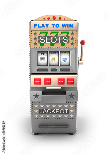 A slot machine, gamble machine.
