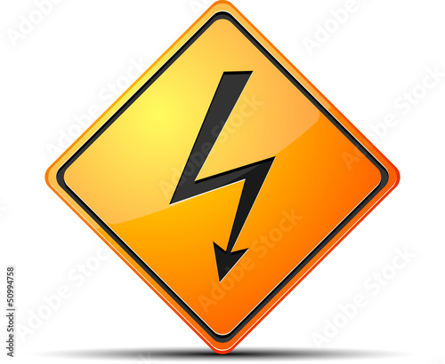 Free Download High voltage sign - GFXLoad