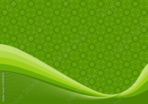 background with small floral elements