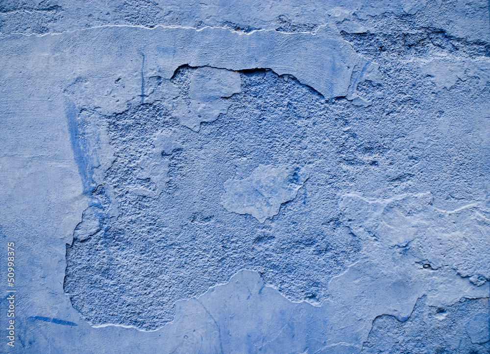 Naklejka premium aged blue wall texture