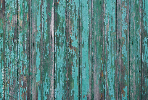 aged green slats background