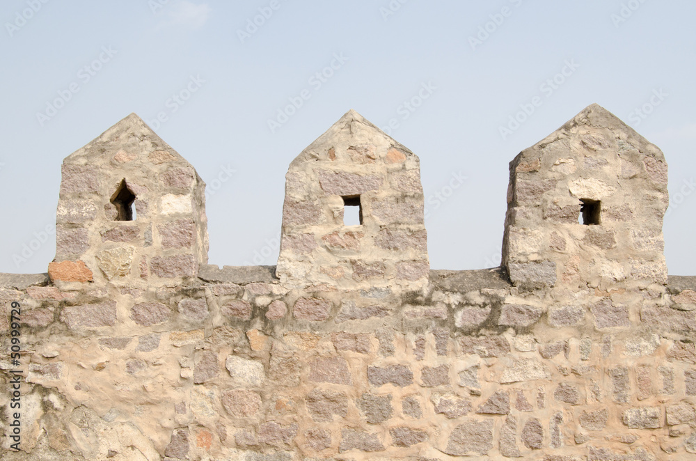 Fortification, Golcanda Fort