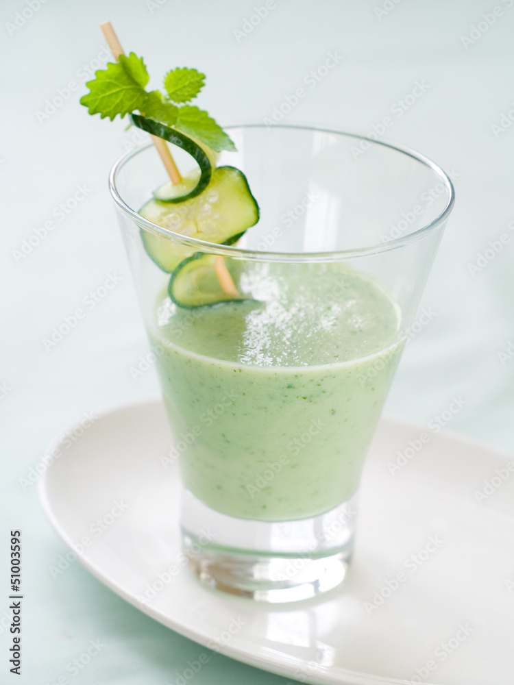 Healthy vegetable smoothie Healthy vegetable smoothie