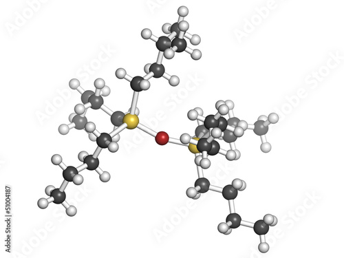 tributyltin oxide (TBTO, organotin) wood preservative, molecular