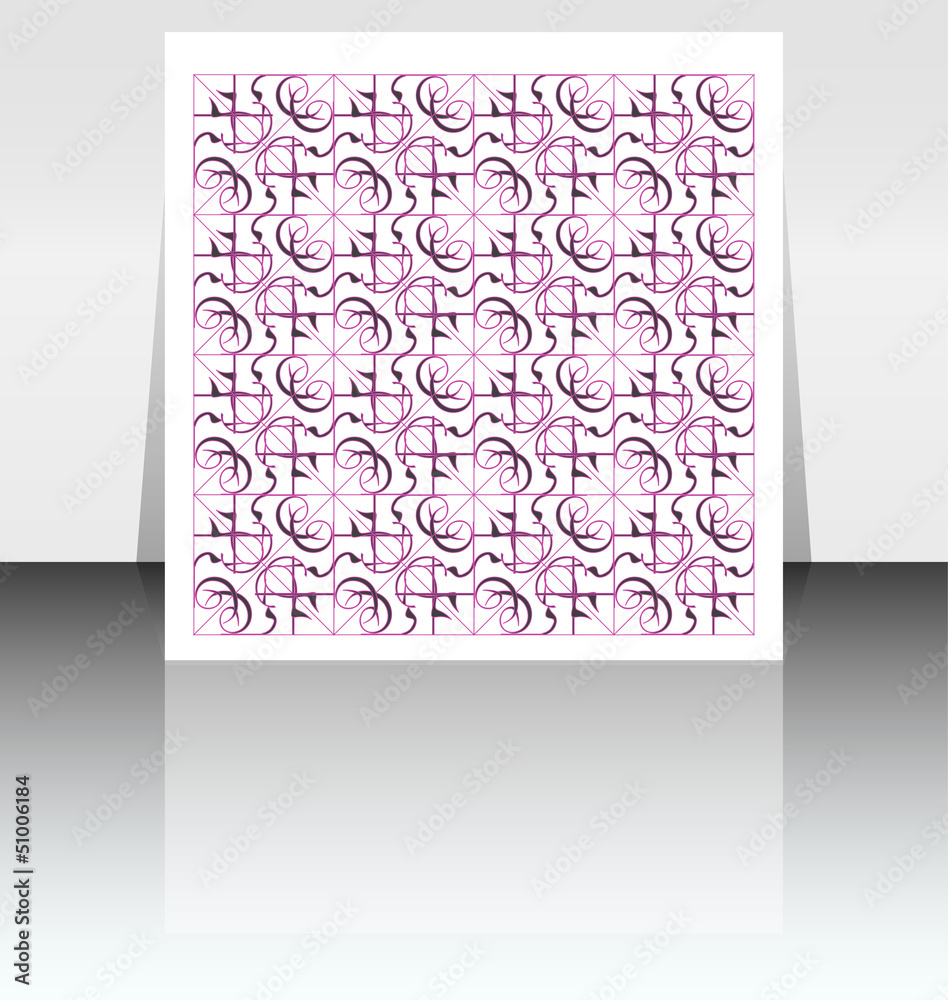 Obraz premium vintage flyer design