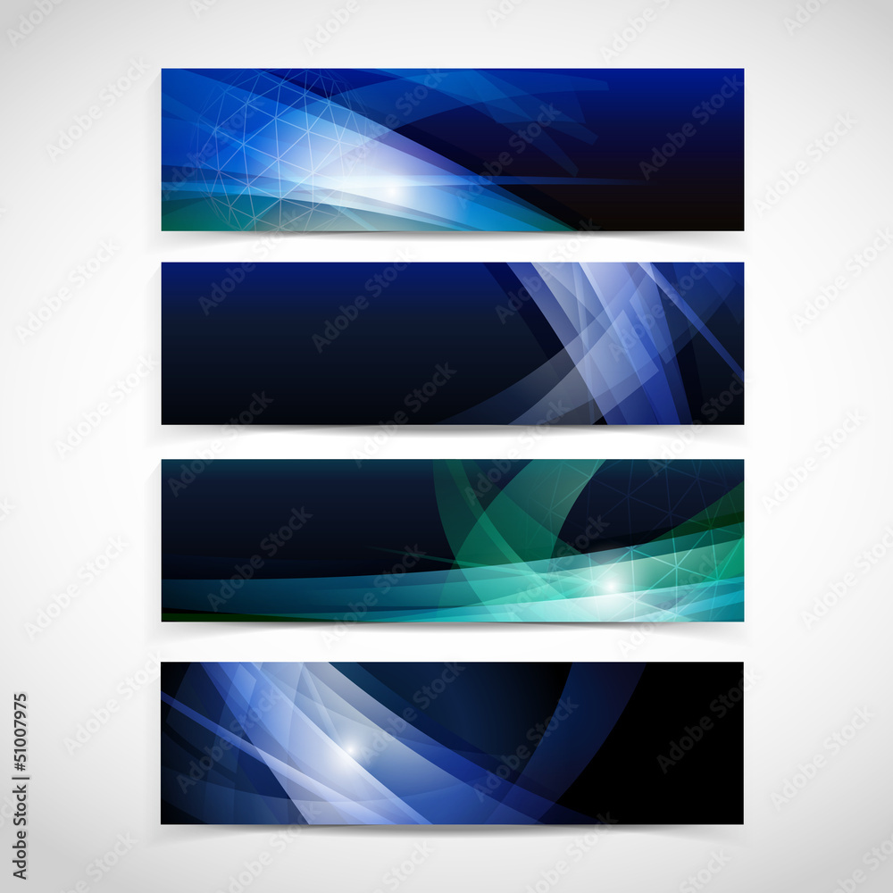 Vector Abstract Header Background. Vector Abstract Header Background.