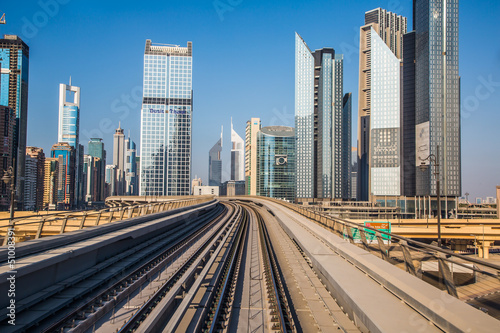 Dubai metro railway