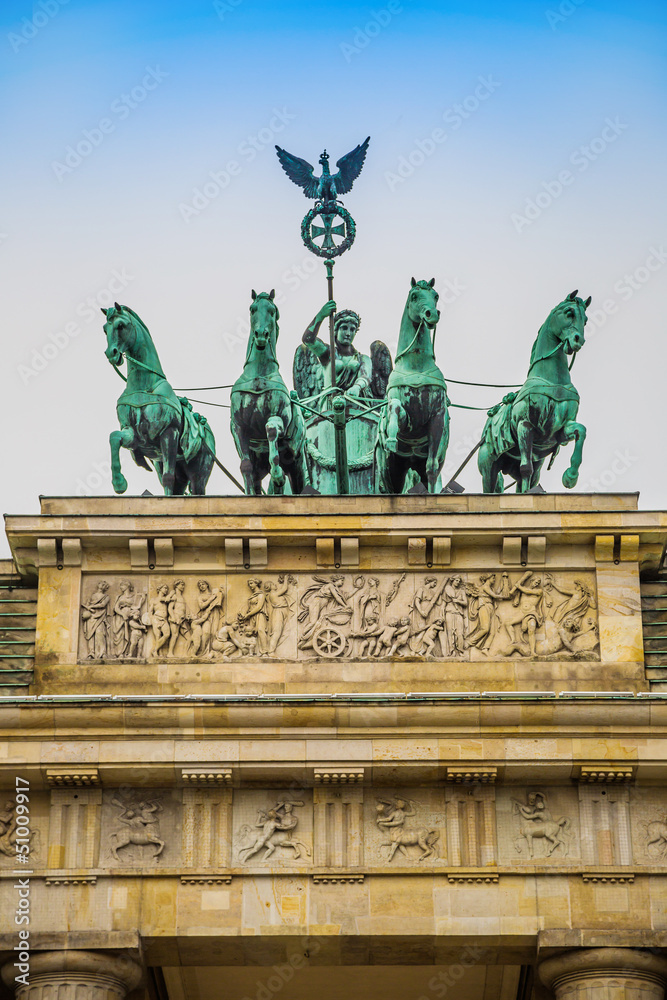 Obraz premium Brandenburg Gate in Berlin - Germany