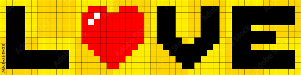 8-bit Pixel Love