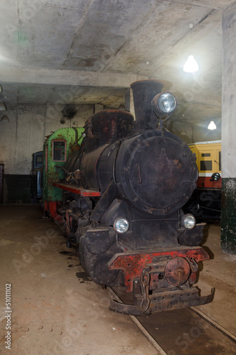 old railway locomotive