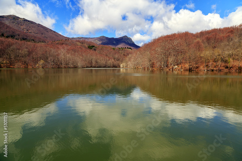 Lake Santa Fe, Montseny. Spain