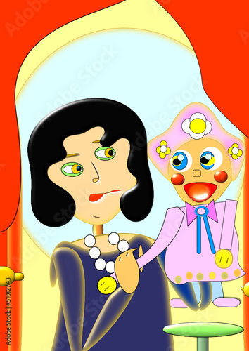 Ventrílocua  ventrílocuo ventriloquia