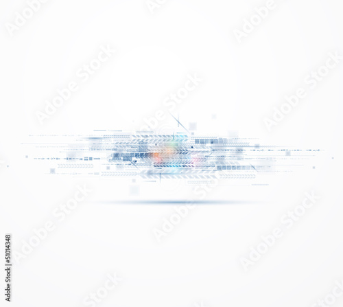 abstract futuristic fade computer technology business background