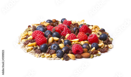 Healthy Berries and Nuts