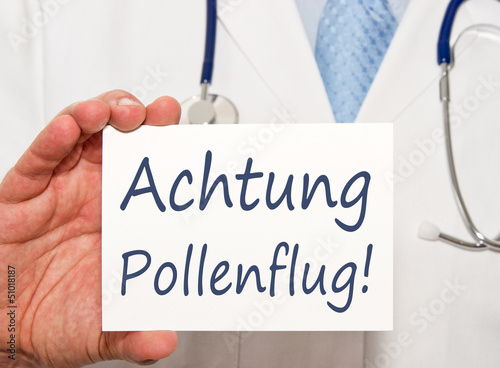 Achtung Pollenflug !