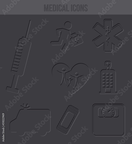 medicine icons photo