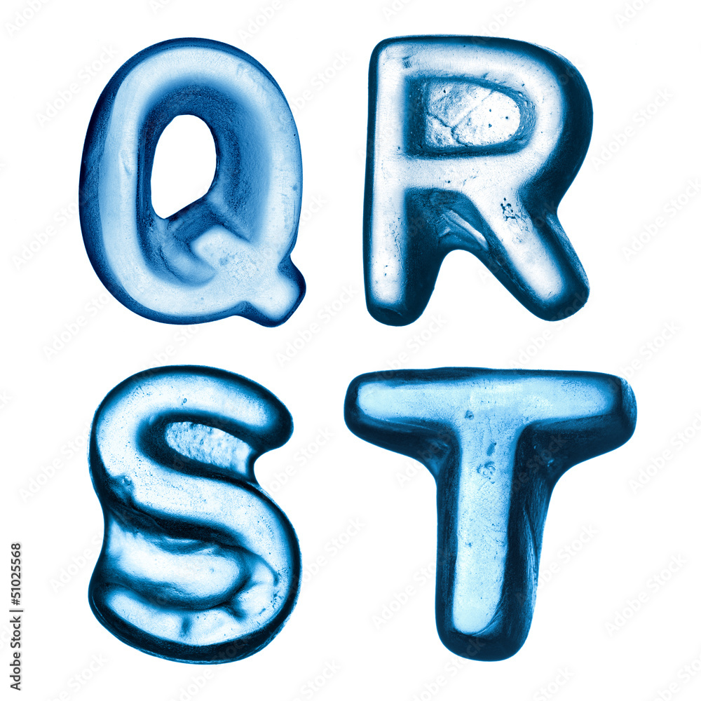 letter of ice alphabet Stock Photo | Adobe Stock