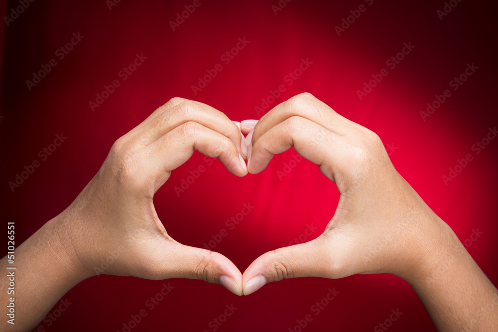 Obraz premium Heart sign