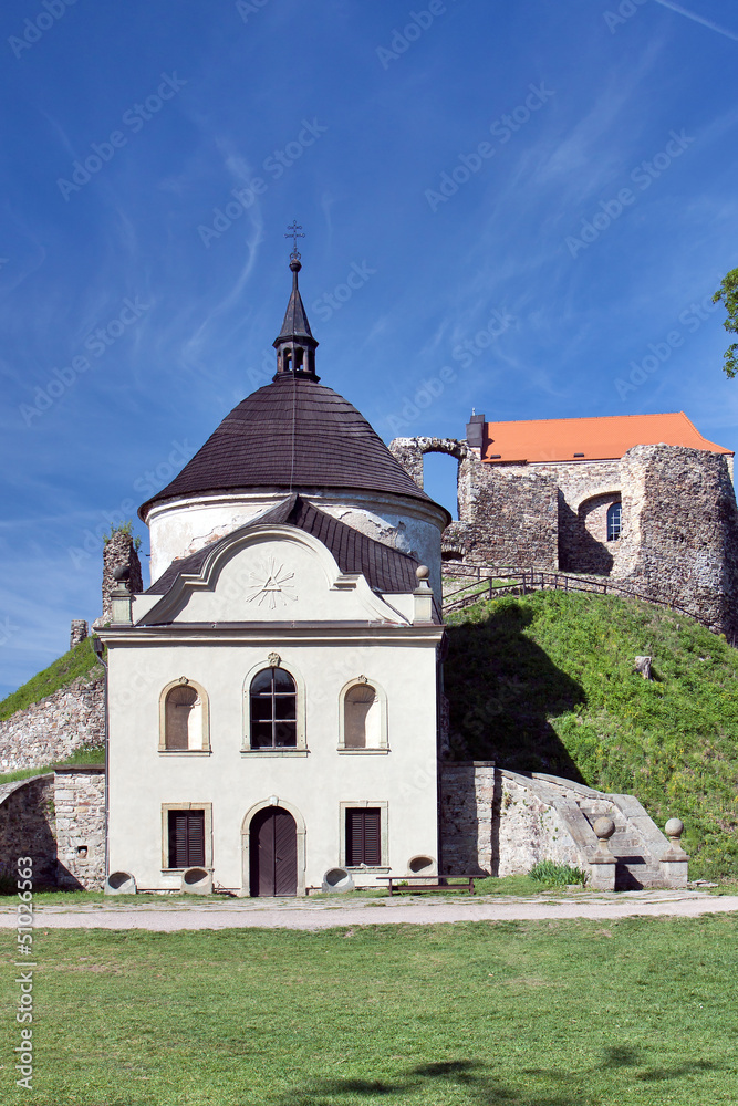 Czech Republic - Potstejn stronghold with church
