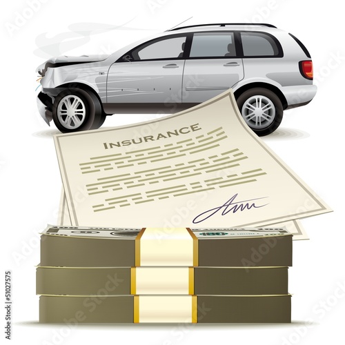Money for the broken car