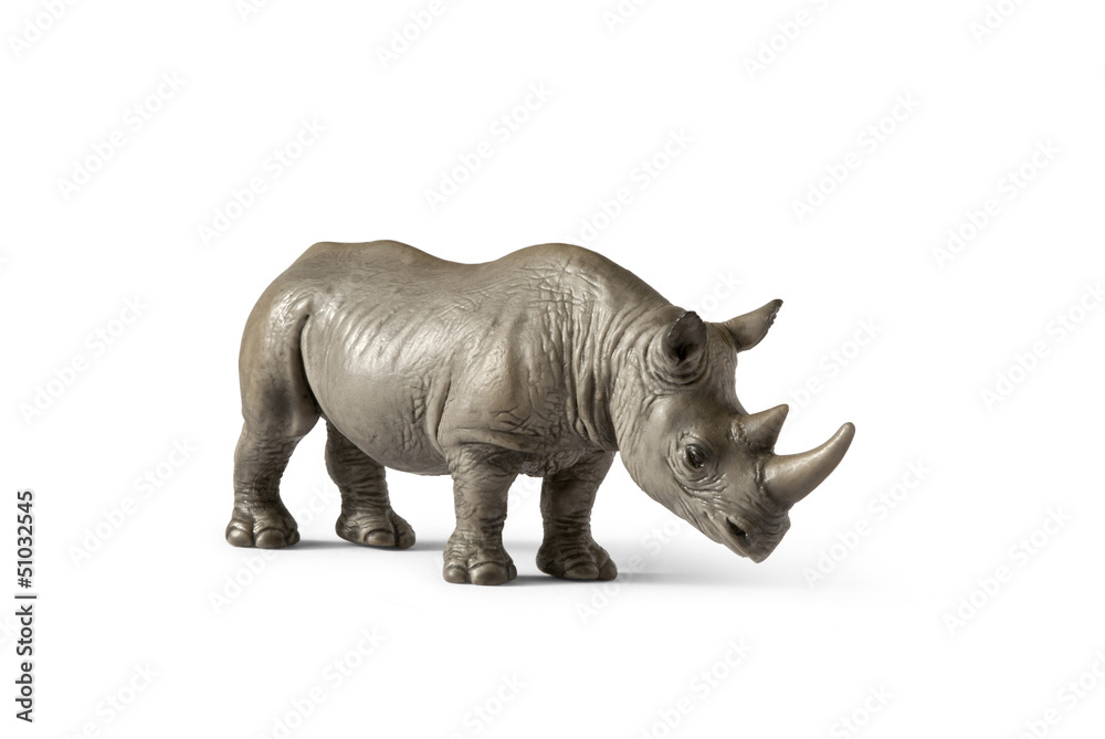 Rhino, Rhinoceros, Toy foto de Stock | Adobe Stock