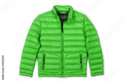 Male coat isolated on the white