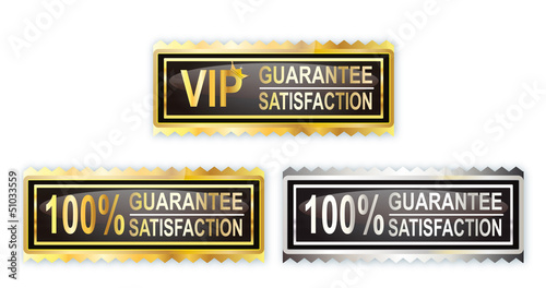 100% Guarantee Satisfaction Stamp