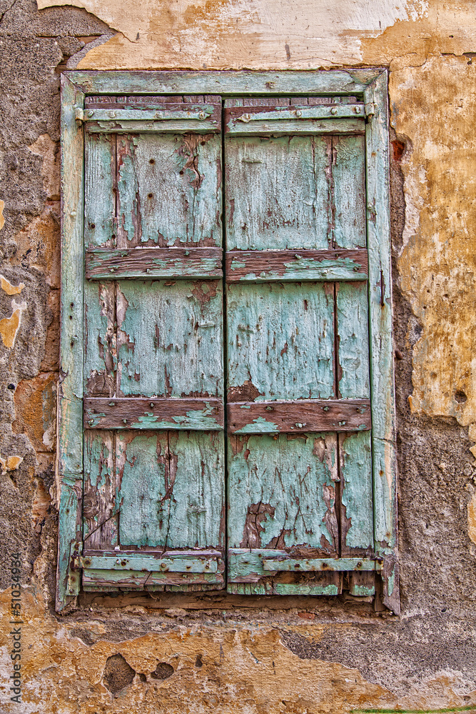 Old window shutters Old window shutters