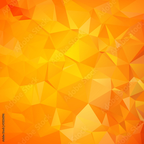 Orange triangle  geometric pattern 