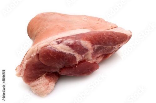 Jarret de porc demi-sel.