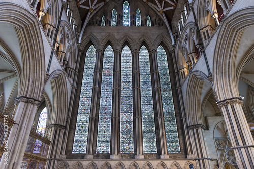 York Minster North Transept stained glass, UK