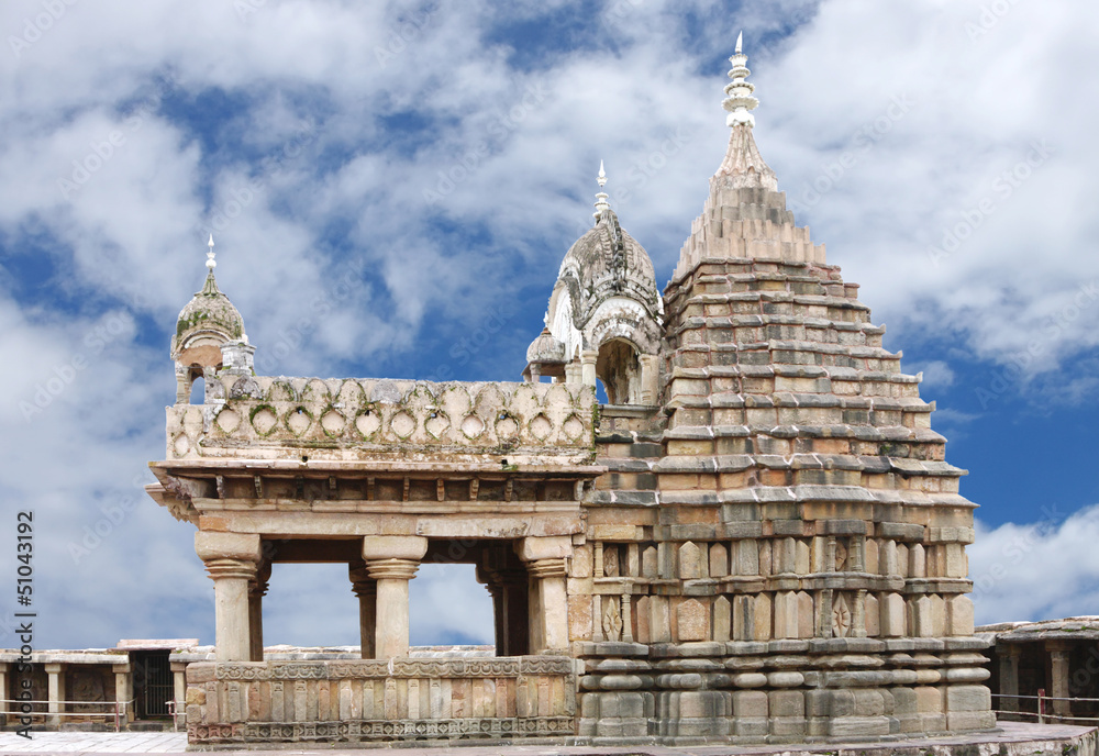 Main shrine of the Chausat Yogini temple, Jabalpur, India