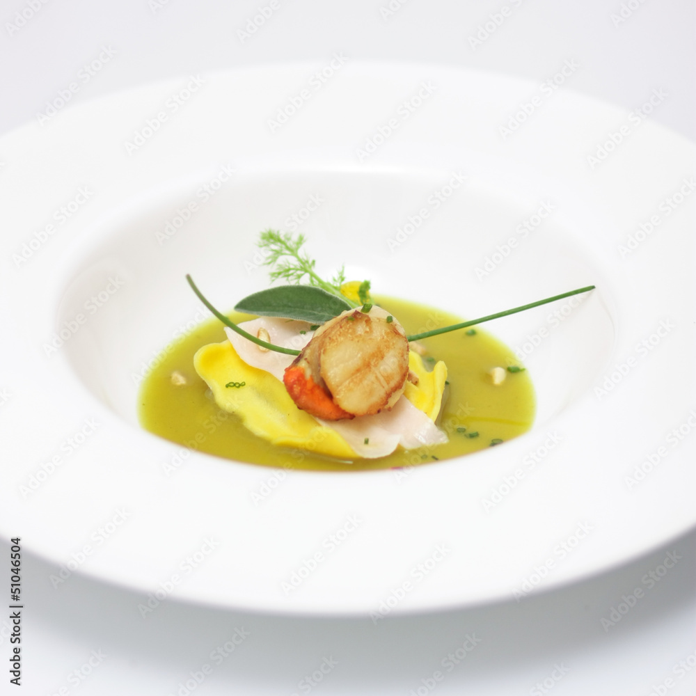 Asparagus soup with herbs Asparagus soup with herbs