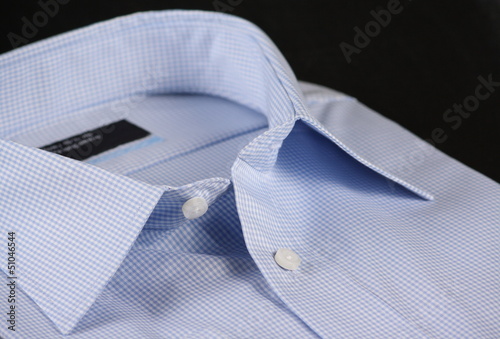 Blue Check Business Shirt