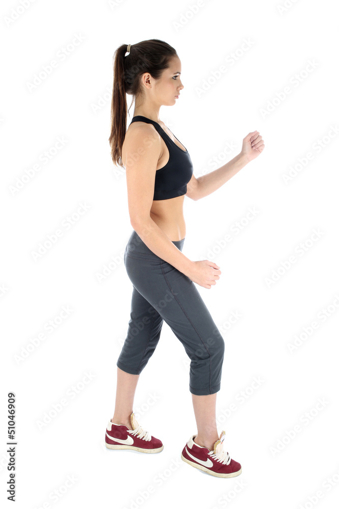 Young Woman Exercising