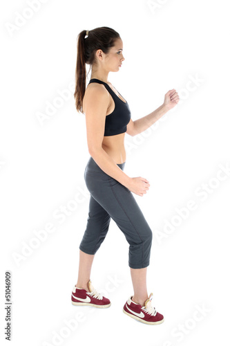 Young Woman Exercising