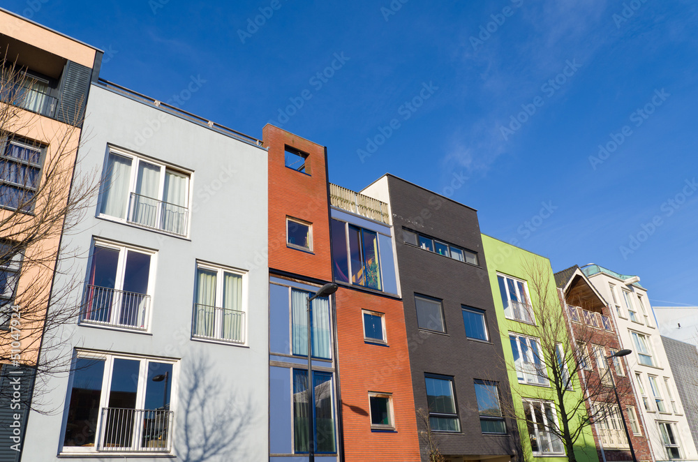 Fototapeta premium colorful houses